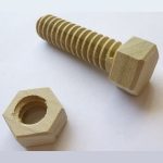 3 2in Nut and Bolt Poplar